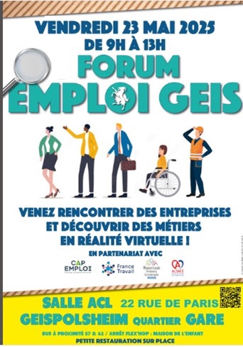 Forum de l'Emploi Vendredi 23 Mai 2025