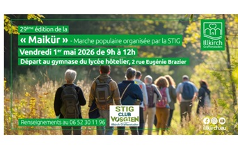 MAIKUR - MARCHE POPULAIRE LE VENDREDI 1ER MAI DE 9H A 12H ! ☺️🚶🚶‍♂️🚶‍♀️🚶‍♂️‍➡️🥾
