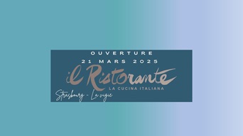 Ne manquez pas l'ouverture du nouveau restaurant italien Il Ristorante 😉😊🤩🍕